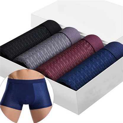 Boxer En Fibre De Bambou - 5 Boxers Achetés = 5 Boxers Offerts